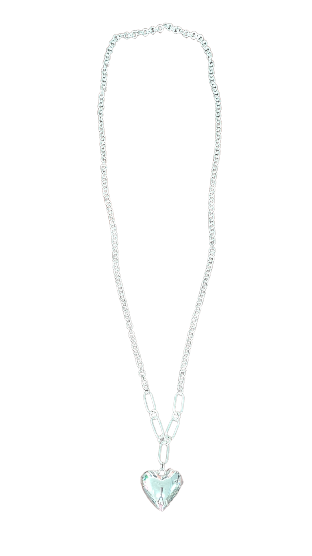 Heart Long Chain Necklace