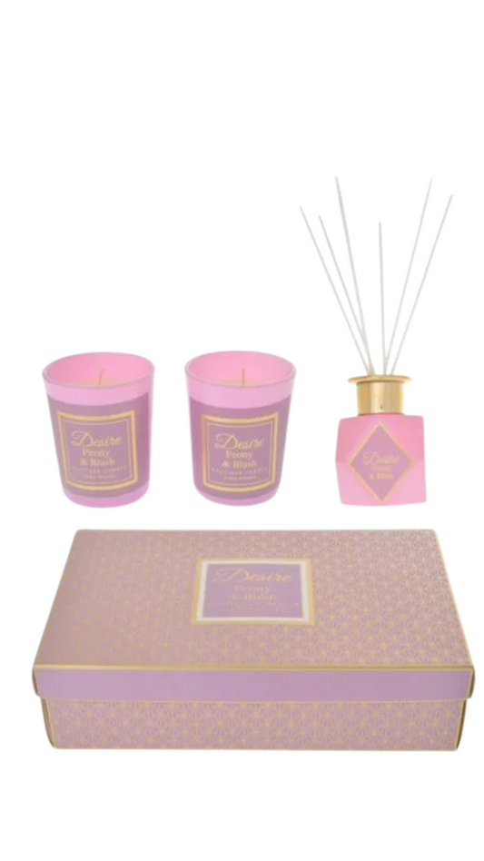 Peony & Blush Diffuser/Candle set