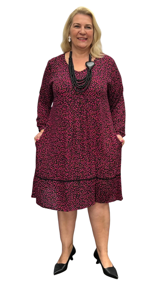 Jasmine Dress - Plum