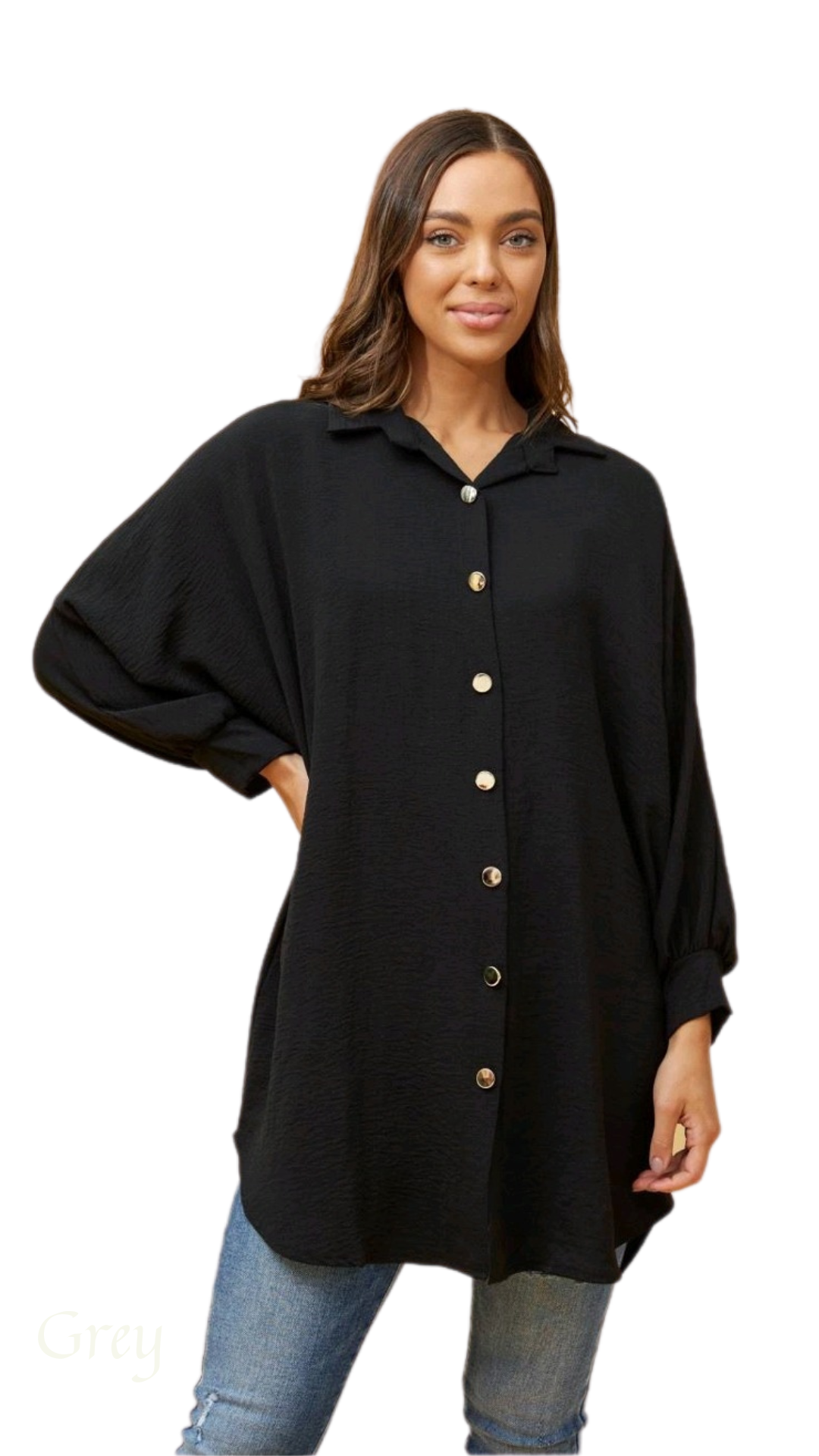 Helena Shirt- Black