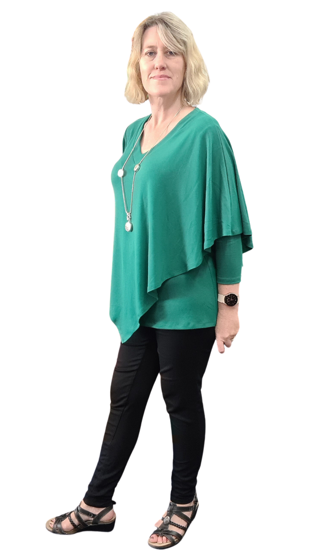 Bree Overlay Top - Green