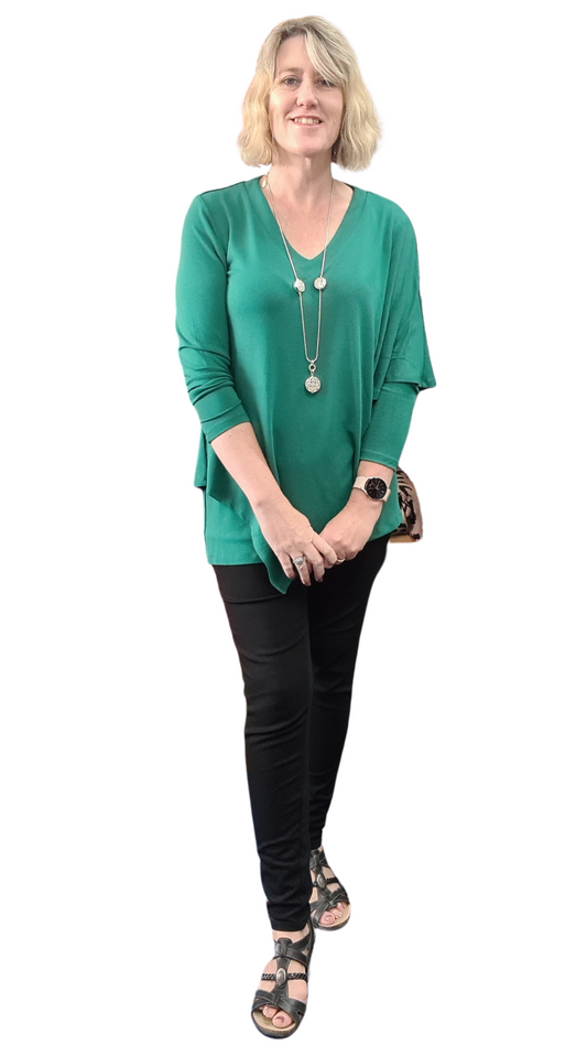 Bree Overlay Top - Green