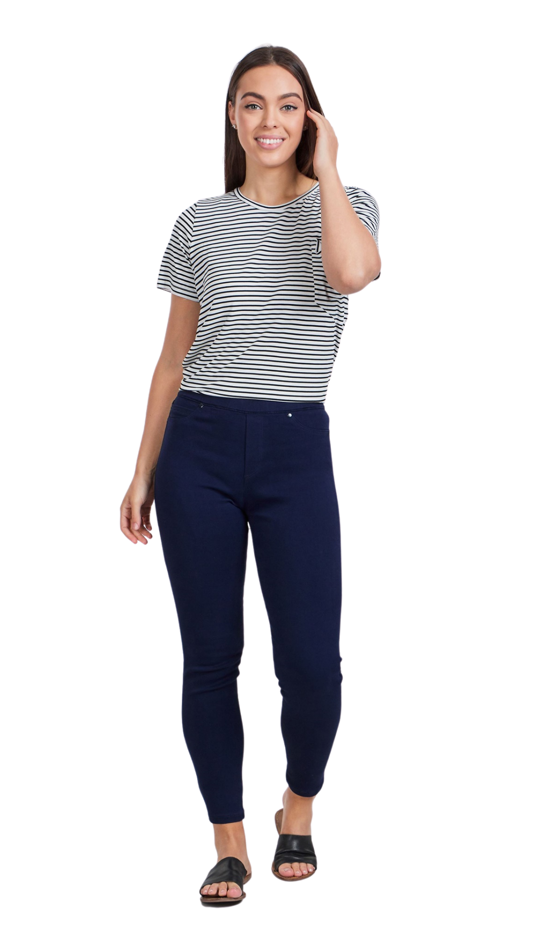 Jessica Jean/Pant - Navy  | Dekara Jane Boutique, Scottsdale TAS | Womens Clothing & Accessories