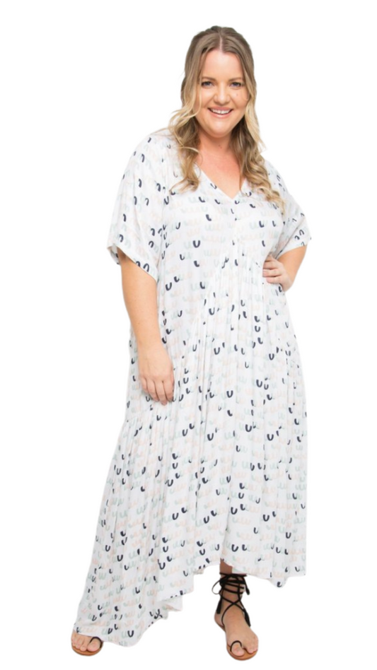 Maddie Maxi Dress - White